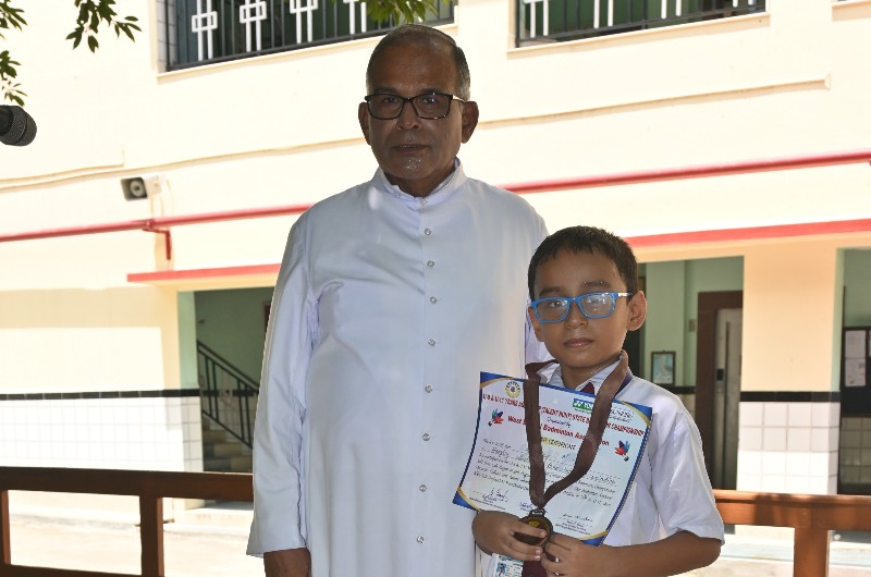 PRIZE DISTRIBUTION-JUNIOR (BADMINTON CHAMPIONSHIP,2024)