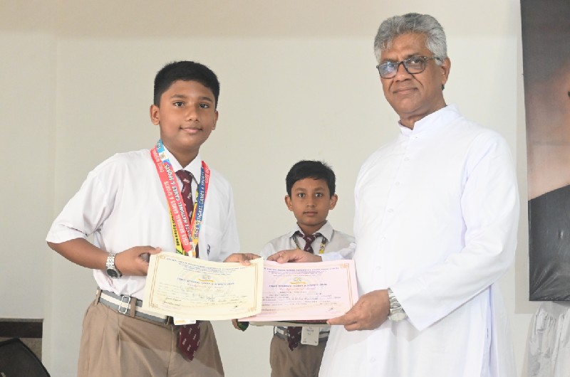 PRIZE DISTRIBUTION (CISCE - NATIONAL RIFLE SHOOTING CHAMPIONSHIP)